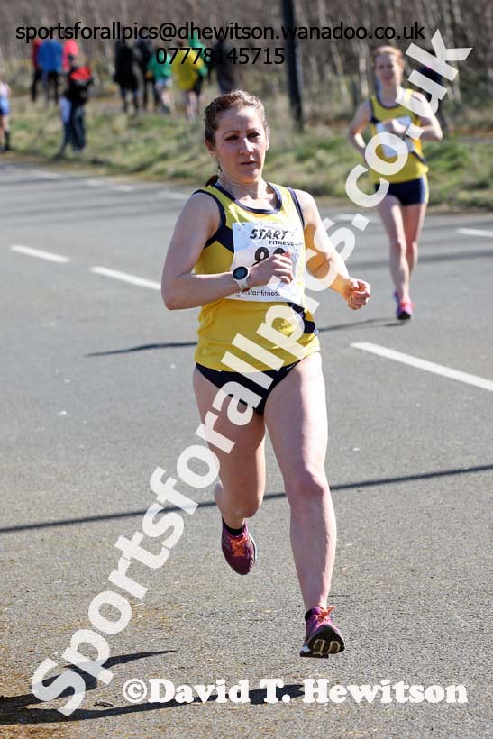 Senior womens Elswick Harriers Good Friday Road Relays. Photo: David T. Hewitson/Sports for All Pics